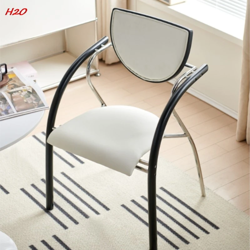 H2O Designer Antique Flying Chair Minimalist Home Light Luxury Dining Chair Netflix Backrest Chair Living Room Armchair Hot