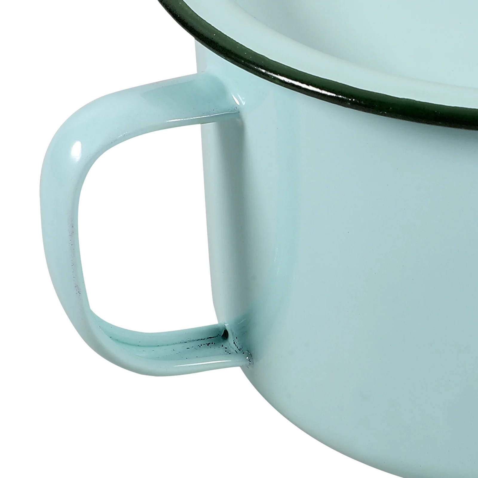 

Ramen Bowl Enamel Retro Noodles Serving Soup Cereal Kitchenware Practical Wear Resistance Decorative Home Use Rice Bowls