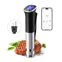 INKBIRD 220V WiFi Sous Vide Machine Waterproof Sous Vide Cooker APP Remote Control with Recipes Alarm Timer Booking Function