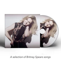 Classic Pop Britney Spears Music CD Greatest Hits Album Gimme More Music Record Cosplay Walkman Car Soundtracks Box Party Music