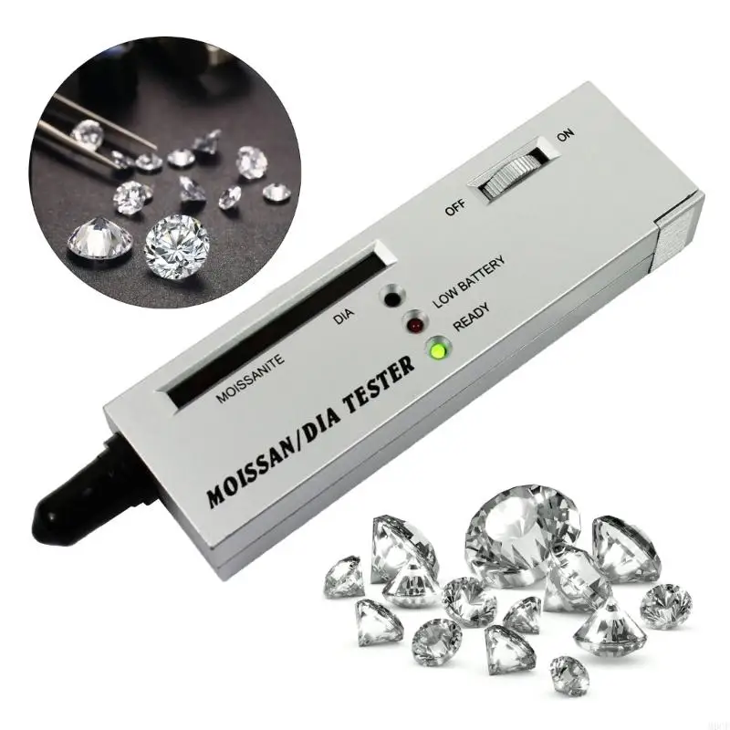 M6CF High Accuracy Diamond-Tester Gemstone-Gem Selector Jewelry Watcher-Tool Test Pen