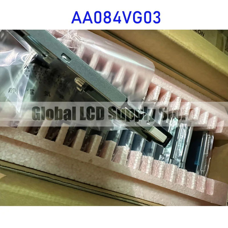 AA084VG03 8.4 Inch LCD Display Screen Panel Original for Mitsubishi Brand New and Fast Shipping 100% Tested