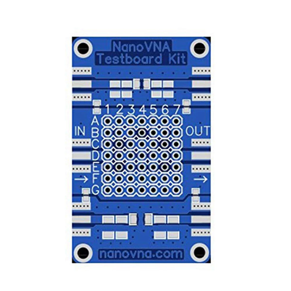 A02F-3X Nanovna Kit de placa de teste de analisador de rede vetorial para placa de teste de análise de rede Nanovna Placa de demonstração