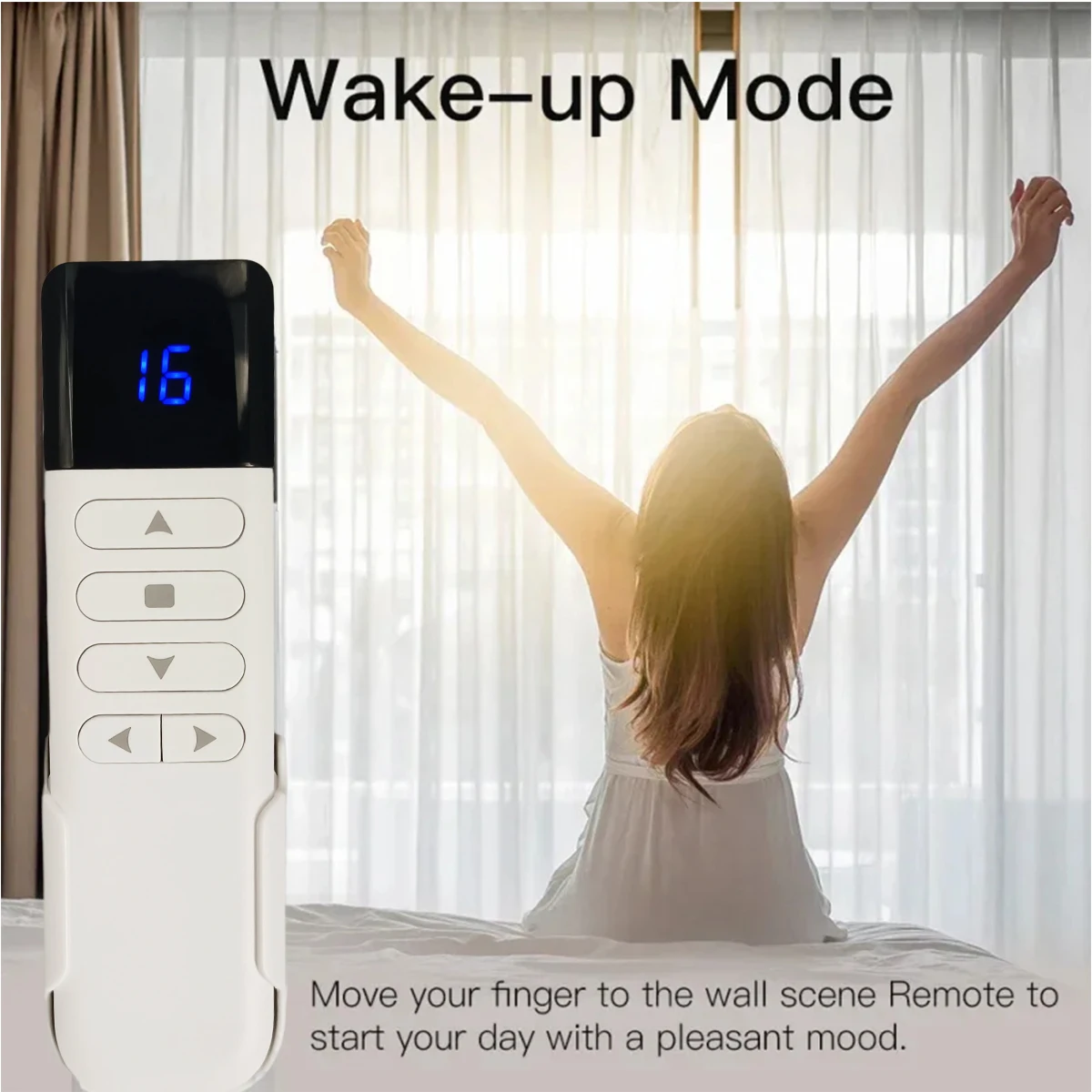 DOOYA Home Assistant Wireless Portable Remote Control 16 Channels LED Dimmer Smart Home Scene Control Switch Smart Home  - view 6