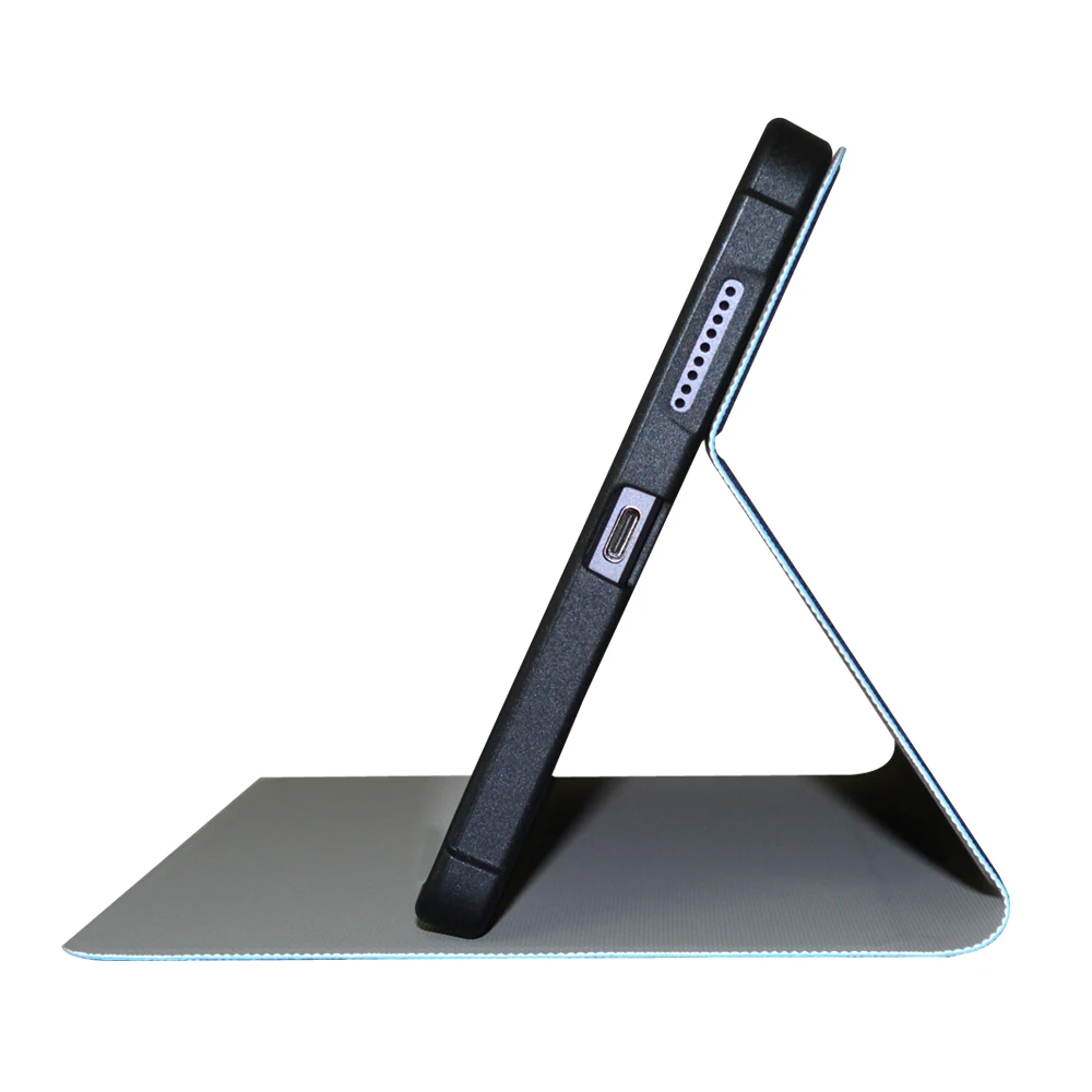 Für Funda Alldocube iPlay 70 Mini 8,68 Zoll Tablet-Hülle Flip Book Cover mit TPU Airbags stoßfeste Rückseite