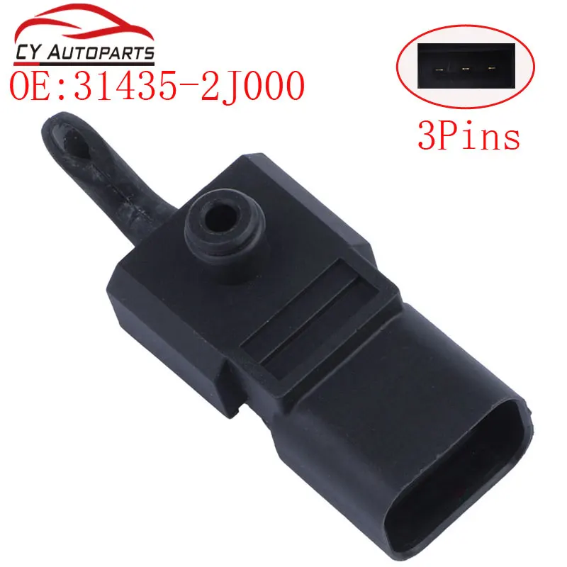 New Fuel Tank Pressure Sensor For Hyundai Kia 31435-2J000 314352J000 Car Accessories Auto