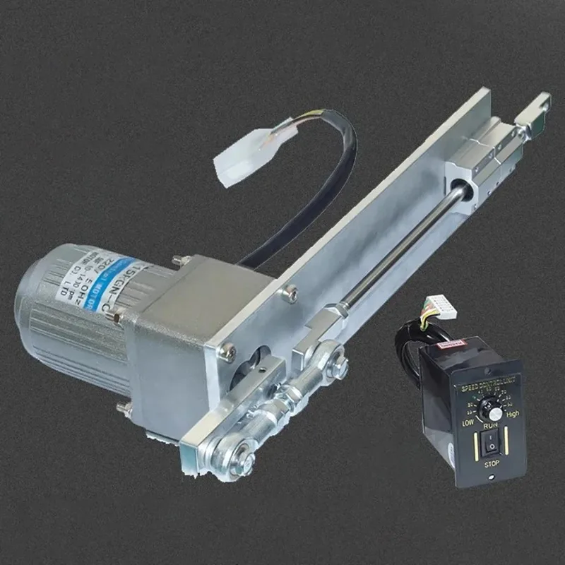 

AC 220V Linear Actuator Reciprocating Electric Motor with Speed Controller Stroke 30-100MM Adjustable 7.5-450RPM 15W