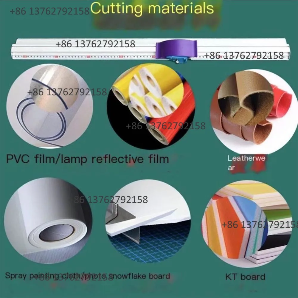 Manual Sliding KT Board Trimmer With Cutting Ruler PET Cutter For Photo Paper Adhesive Car Sticker Cutting Work