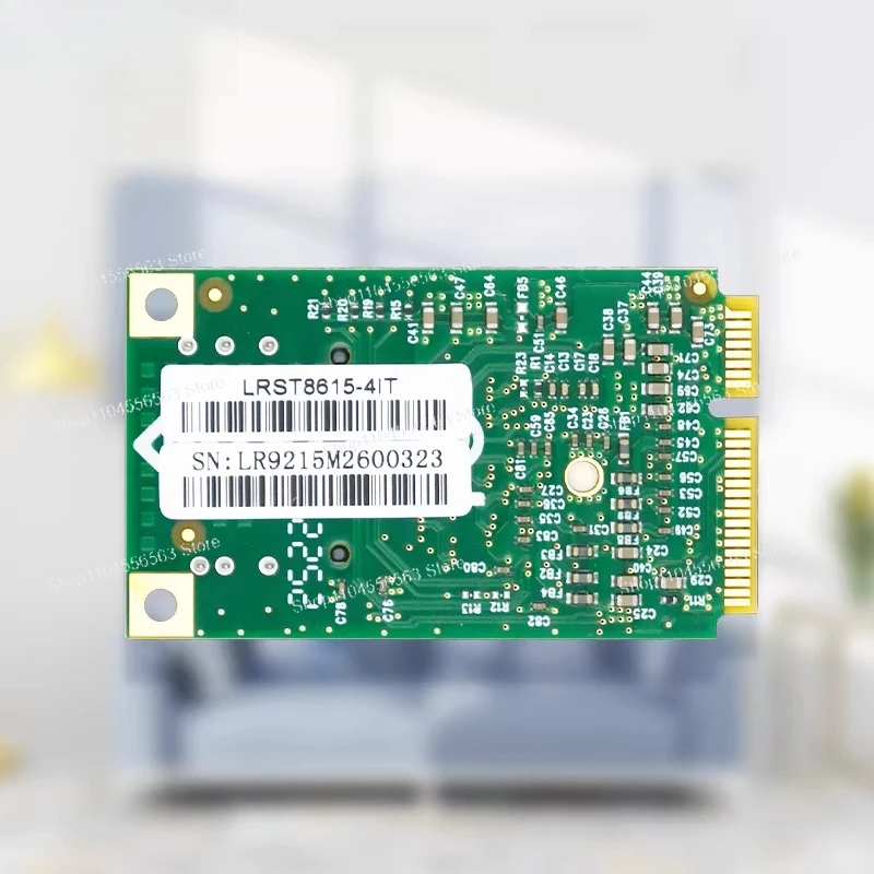 **miniPCIe to 4-Port SATA 6Gbps Adapter - Direct Passthrough (Non-RAID), No SAS Support**