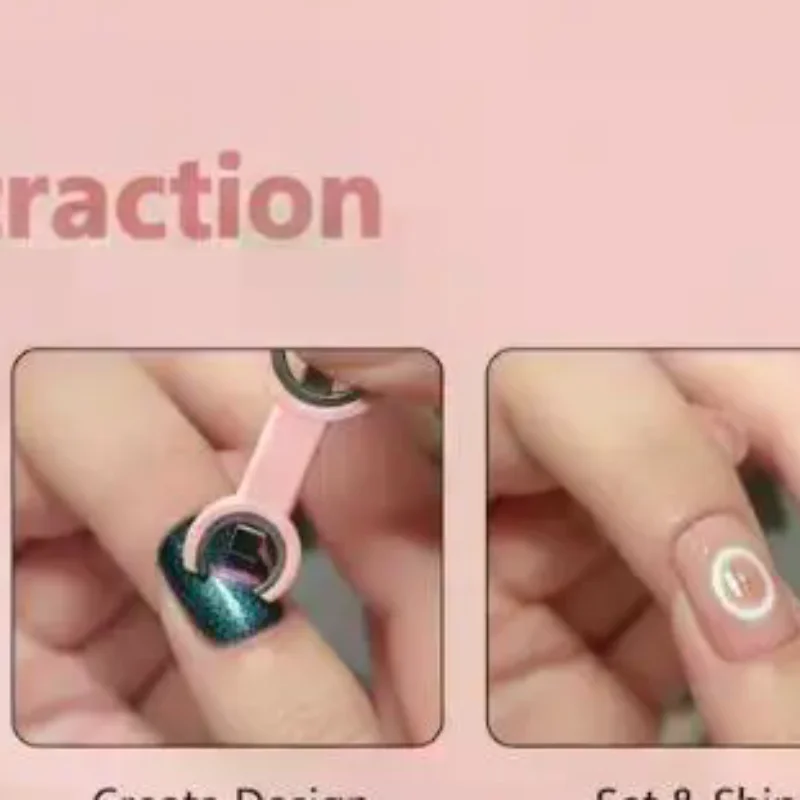 Hot deal: Magnetic Ring with Handle for Cat Eye Gel Polish Innovative Tool for Nail Enthusiasts