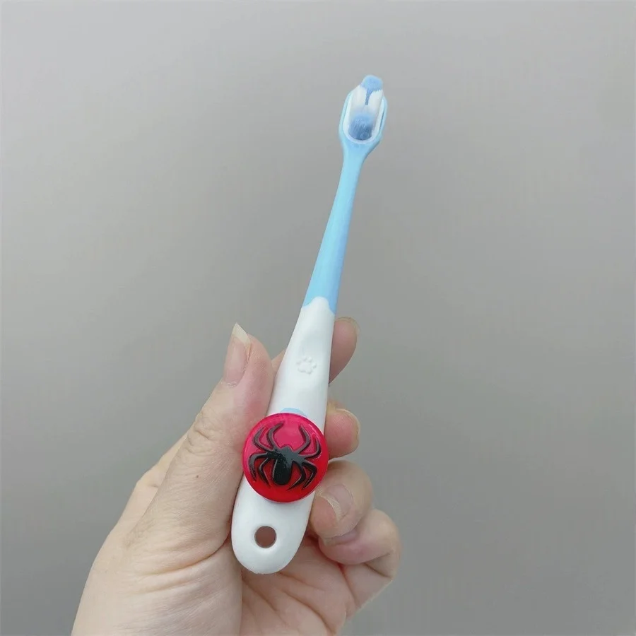 سبايدرمان أنيمي فرشاة أسنان الطفل لطيف الكرتون فرشاة الأسنان سبايدرمان تنظيف فرشاة أسنان الطفل لينة منتجات العناية بالفم الشعر