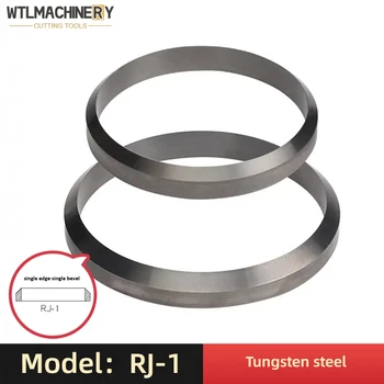 RJ-1 Wolfraam Stalen Inkt Ringblad Enkele Rand-Enkele Schuine Inkt Cup Mes Carbide Voor Tampondruk Accessoires