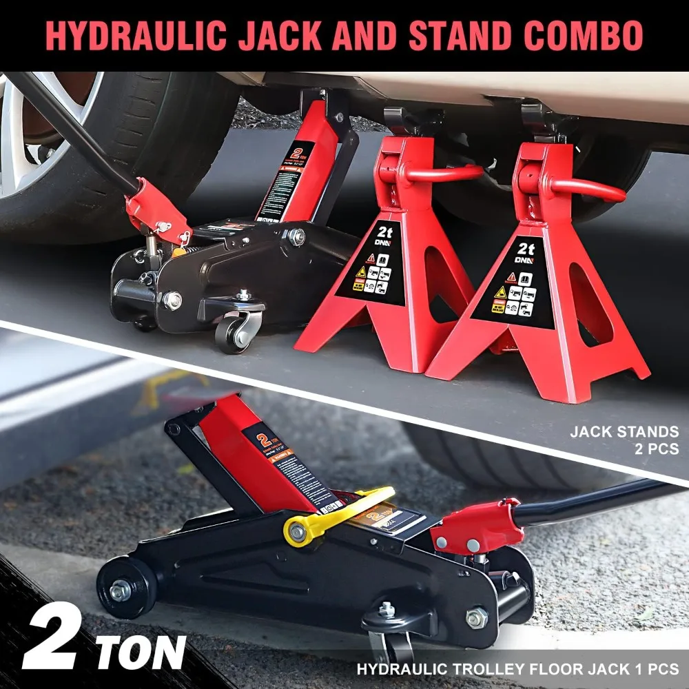 2-Ton Hydraulic Car Jack Kit 2
