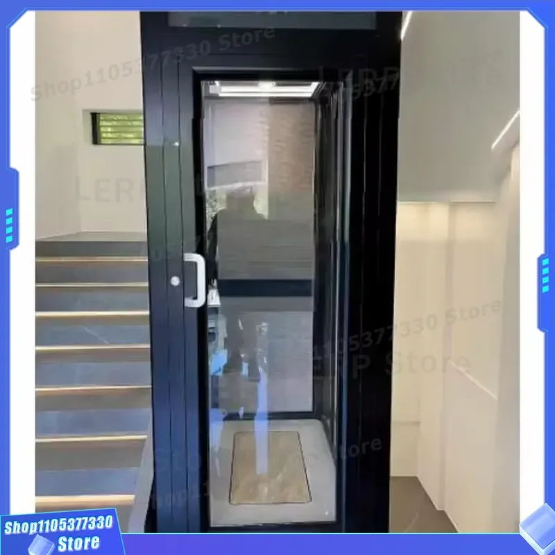 Residential Hydraulic Home Elevator Outdoor Lift Platform for House Villa Stair Climbing Solution Safe Vertical