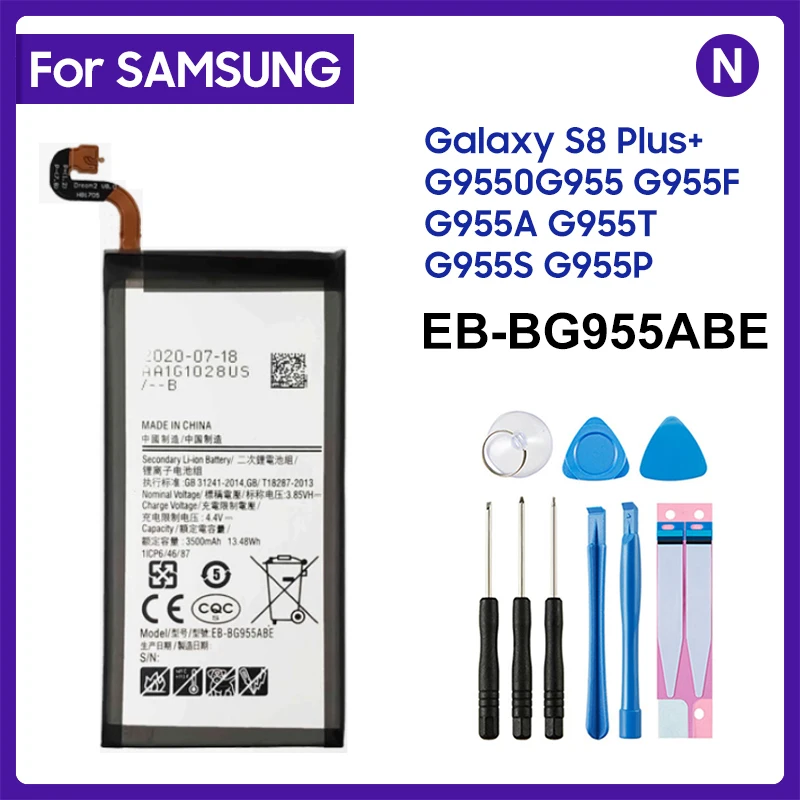 Battery EB-BG955ABE For samsung Galaxy S8 Plus G955 G955F G955A G955T G955S G955P Genuine Mobile Phone Battery 3500mAh