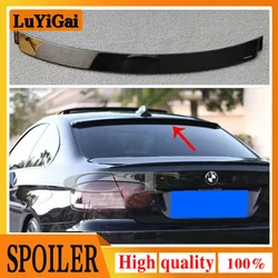 For BMW E92 Series 2 Door Coupe E92 M3 ABS Black / REAL CARBON FIBER Roof Spoiler 2005 - 2012