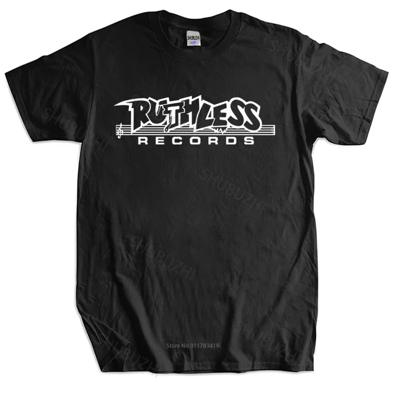 New fashion t-shirt cotton tees RUTHLESS RECORDS T SHIRT NWA COMPTON Brand Cotton T-shirt men cotton top tees