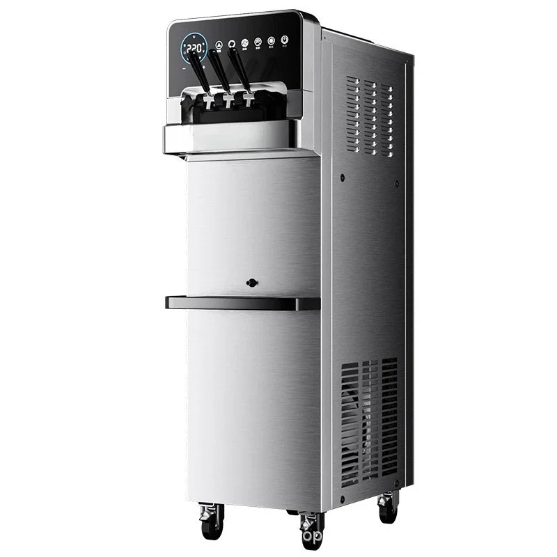 

Commercial Automatic Sundae Cone Ice Cream Machine Vertical Soft Ice Cream Machine