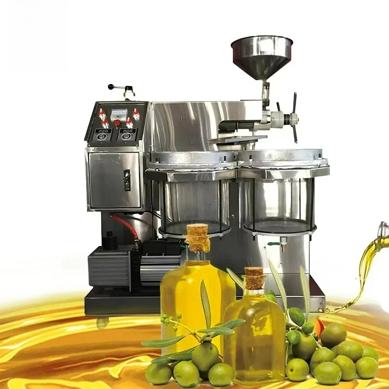 2024 Home Use Manual Semi-Automatic Olive Oil Pressing Machine Cooking Oil Refinery for Kitchen Use