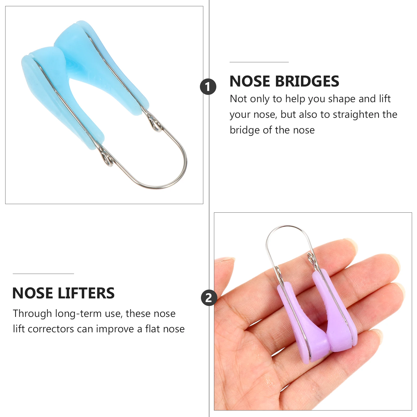 

3pcs Straightener Clip Shaping Lifting Bridging Safe Durable Material Long Service Life Tools Lifting Tools Beauty Clips Clips