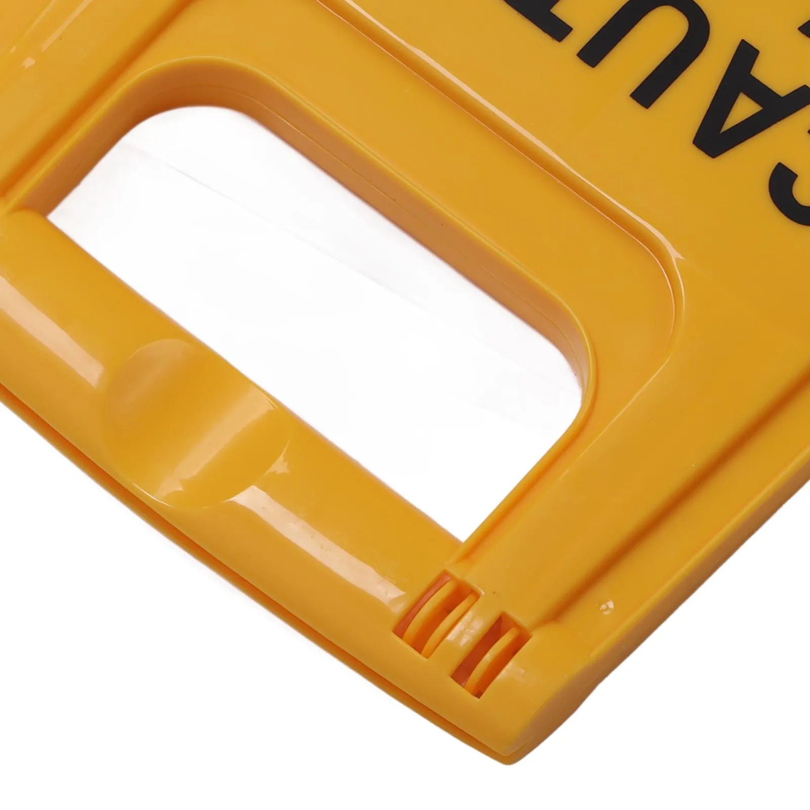 لافتة أرضية مبللة قابلة للطي بإطار تحذير علامة أرضية بلاستيكية على الوجهين لافتة أرضية مبللة للحذر الداخلي والخارجي #5