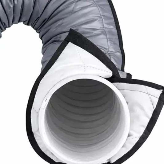 Summer Cooling Insulated AC Hose Portable AC Cover Portable Ac Unit Sleeve Quilted Fabric Insulation Upgraded Buckles And Straps