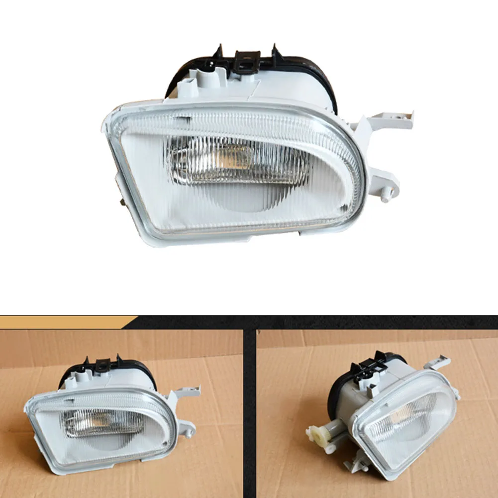 2Pcs Car Front Fog Light Fog Lamp for - W210 E200 E220 E240 E280 E300 1708200156 1708200256