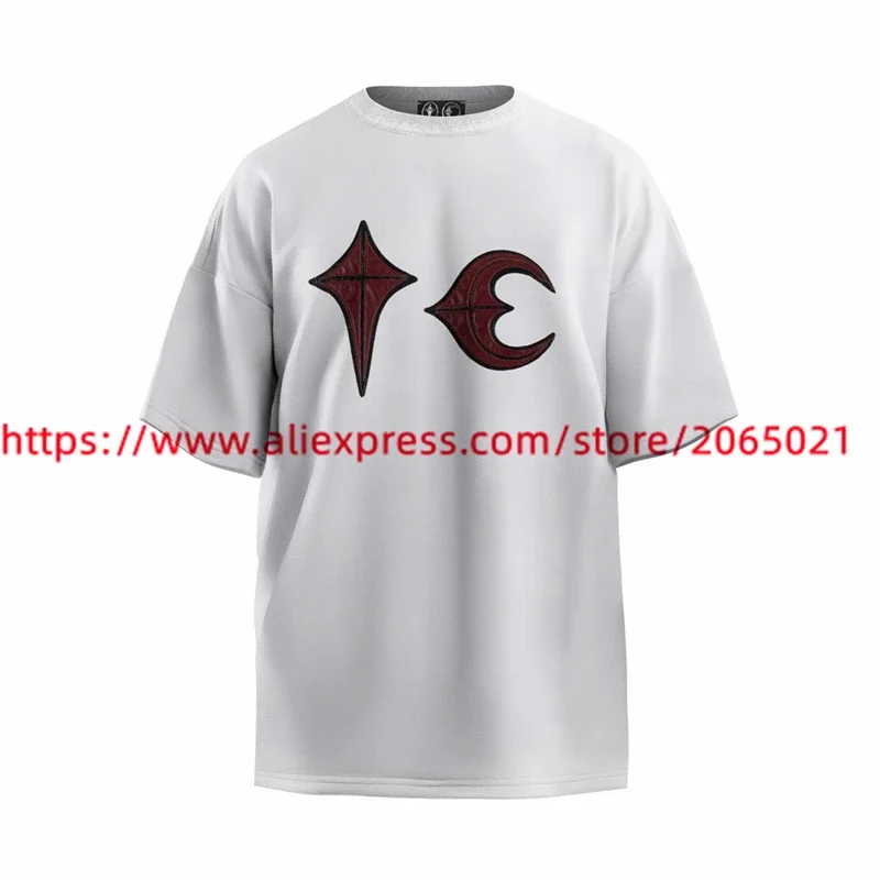 THUG CLUB Genuine Leather Logo T Shirt Men Women High Quality Top Tees T-Shirt