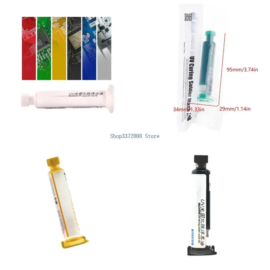 

Multifunction UVs Curing Solder Mask Paste for High Precisions PCB Work Repair