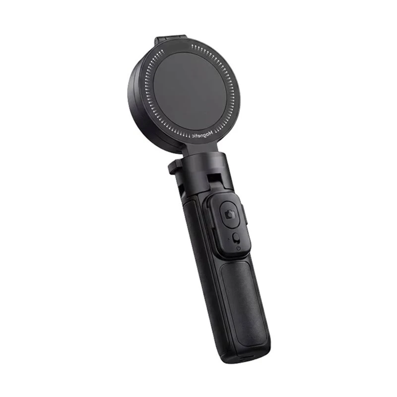 【Y19A】MT40 2-In-1 Magnetic Phone Tripod Handle With Fill Light Portable Bluetooth Mini Selfie Stick