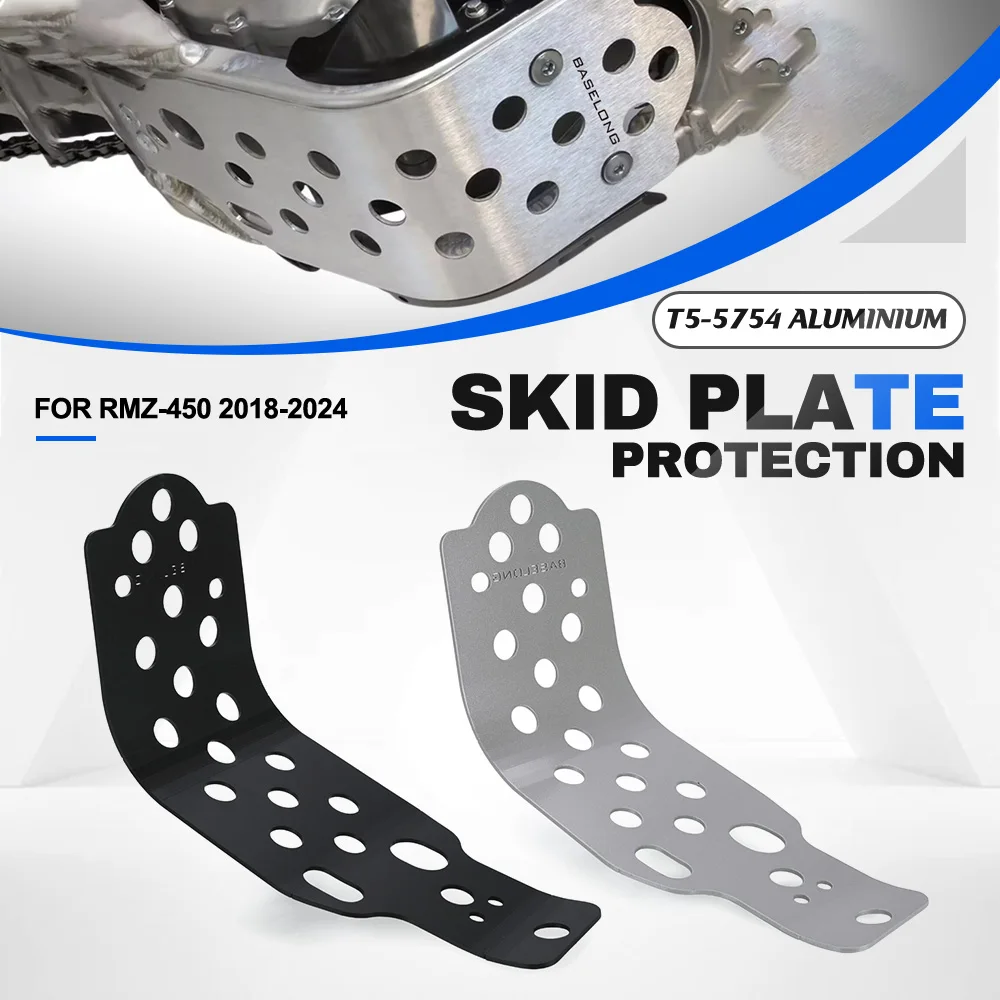 

For Suzuki RMZ450 RMZ-450 2018 2019 2020 2021 2022 2023 2024 2025 Skid Plate Engine Guard Chassis Cover Under Engine Protection