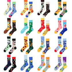 Calzini novità da uomo calzini divertenti da uomo AB Styles Fashion Personality Cartoon Colorful Funky Fancy Crazy Funny Casual Socks