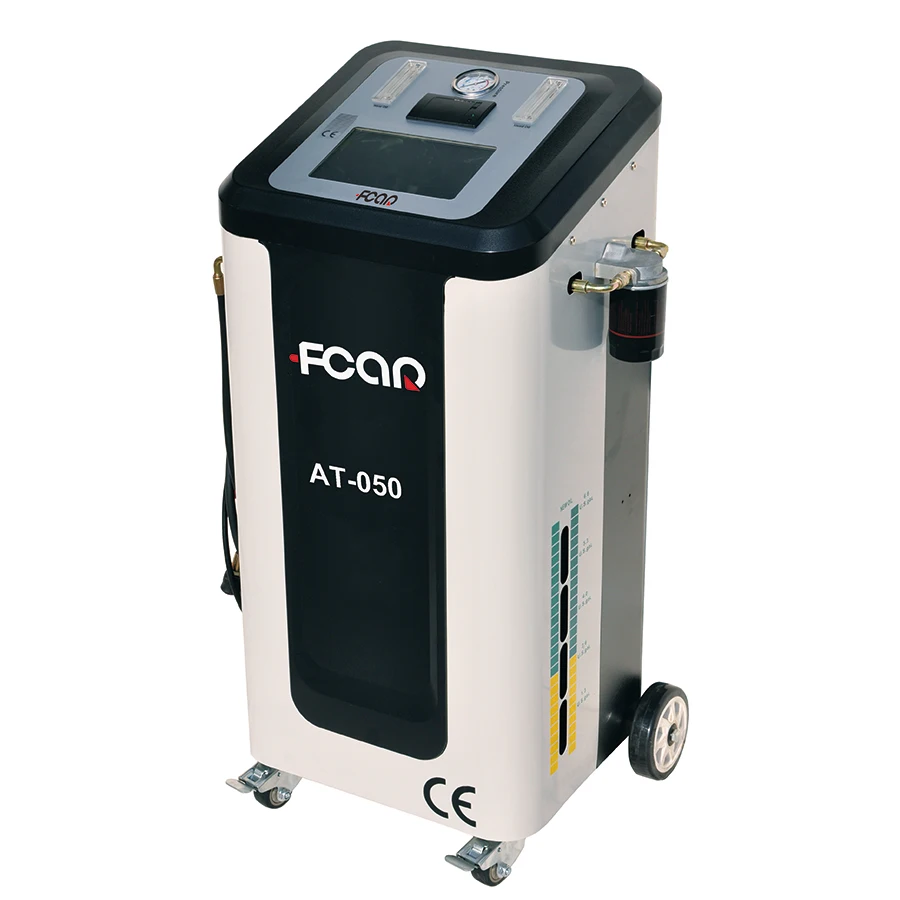 Transmission Fluid Oil Exchange FCAR AT-050 new oil heating automatic filling cleaning multi-language with printer