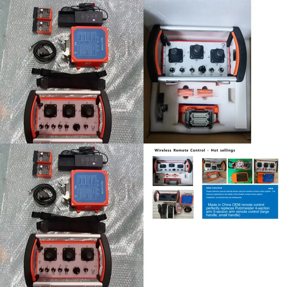 

OEM Remote Control for Putzmeister for 4 Section Arm 5 Section Arm Construction Machinery Replacement Remote Control for
