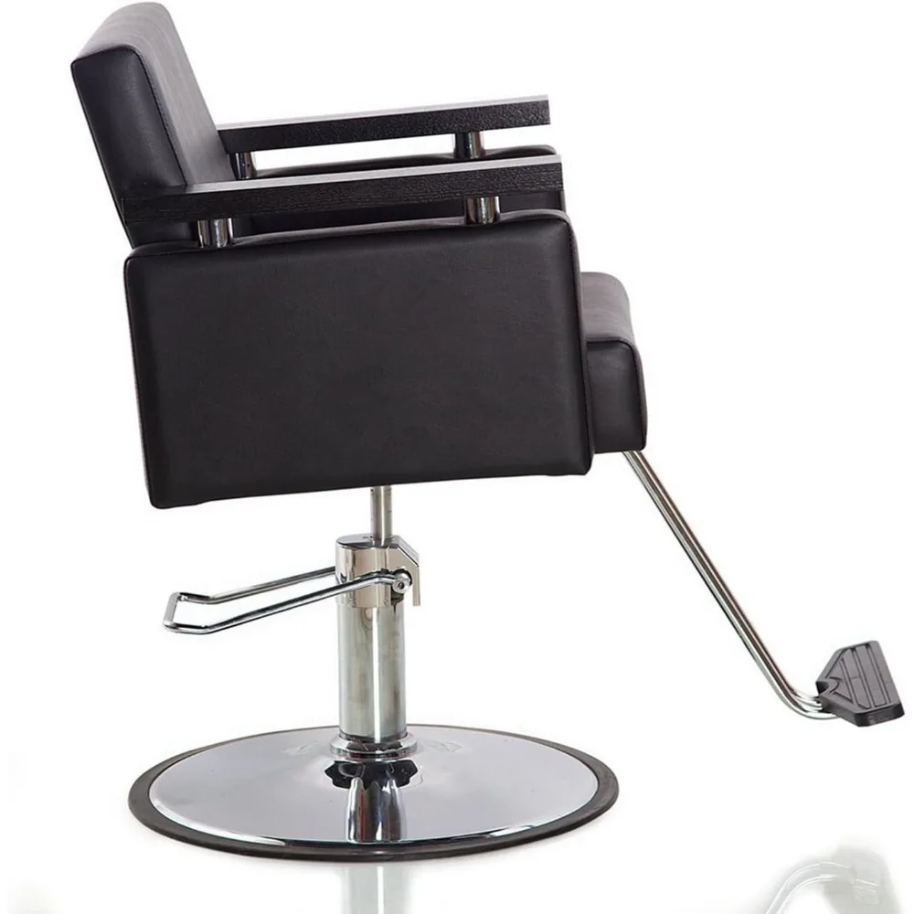 كرسي صالون مع مضخة هيدروليكية، كرسي صالون دوار 360 درجة لكرسي الحلاقة لمصفف الشعر لمتجر الحلاقة #3