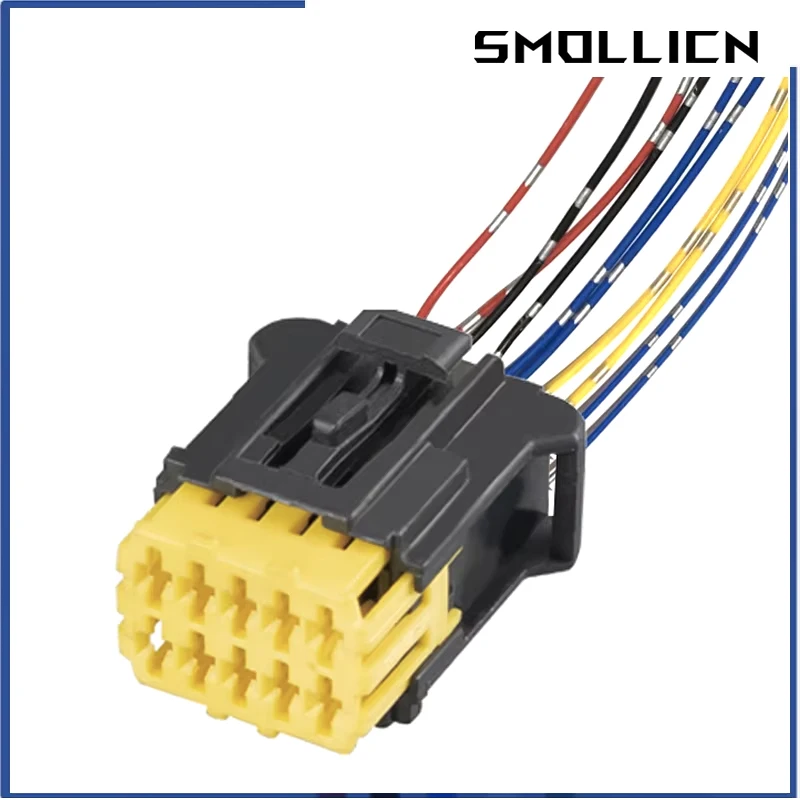 1 Set 10 Pin 98816-1011 Car Wire Harness Male Female Plug For Chevrolet Peugeot 206 Side Mirror Plastic