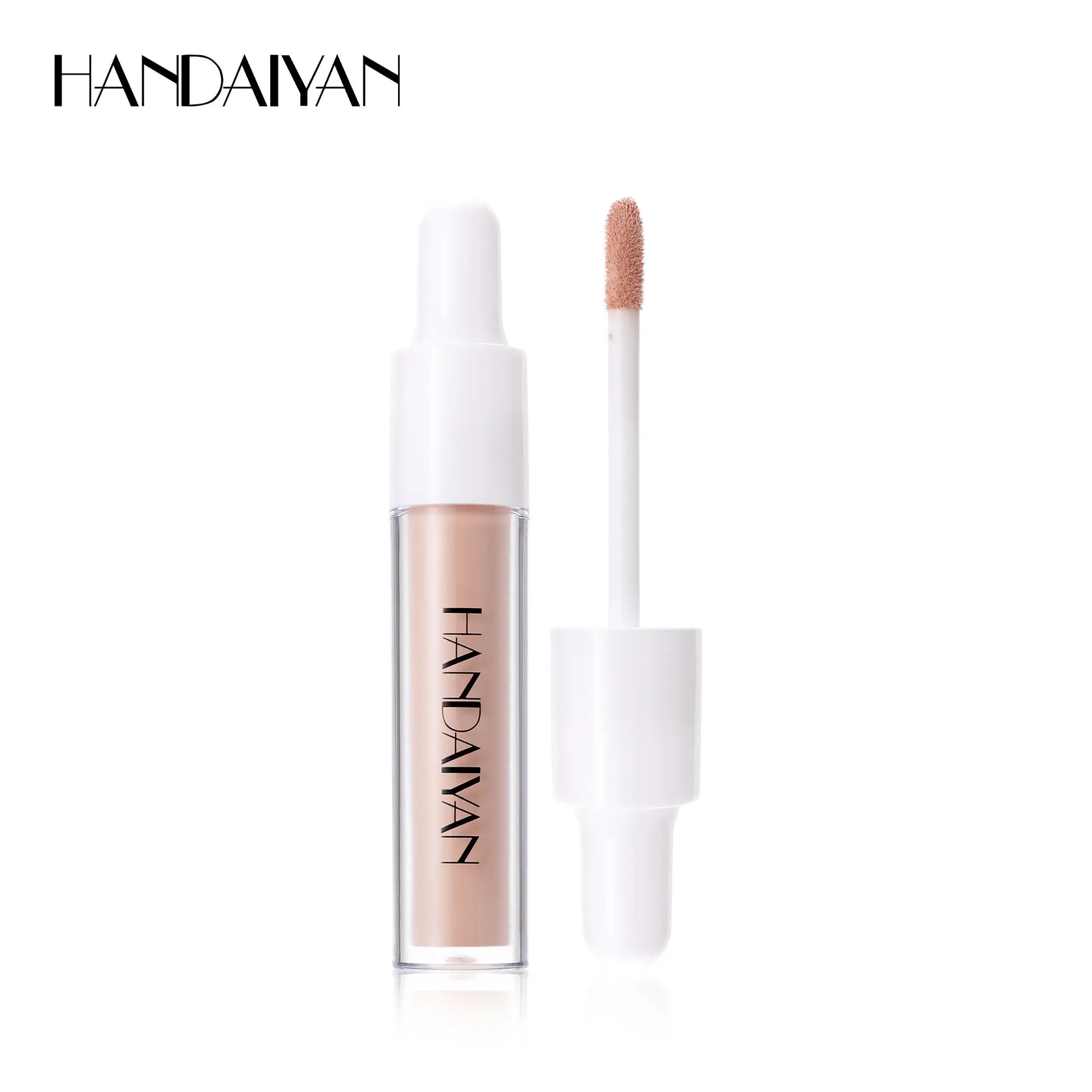 Correttore liquido impermeabile 8 tonalità Copertura incorporata Lunga tenuta A prova di sudore Resistente ai sbavature per la bellezza della carnagione impeccabile