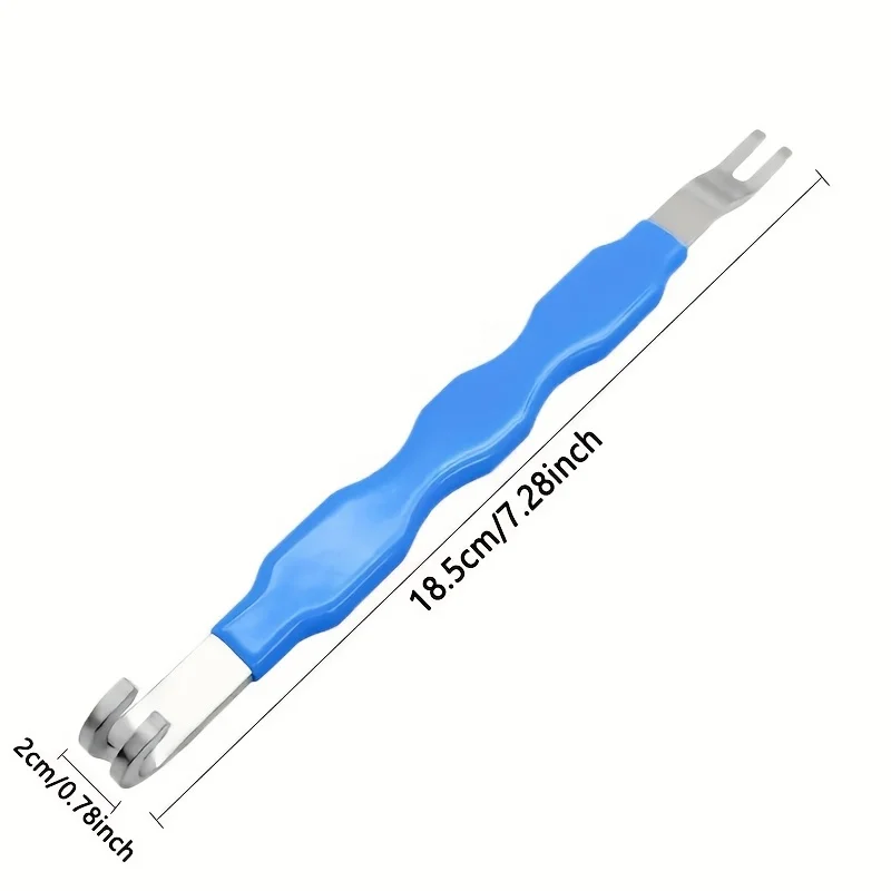 1 peça ferramenta de desmontagem de terminal elétrico automotivo, desmontador de conector de junta de fio