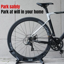 ESLNF Bicycle Parking Rack Mountain Road Bike Indoor Adjustable ABS Home Display Rack Bike Shop Cycling Rack Bike Parts