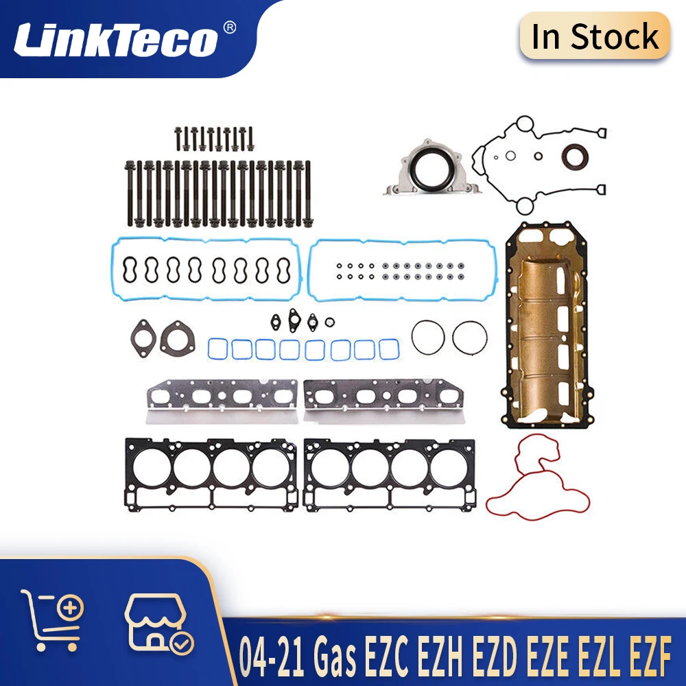 Auto Engine Parts Cylinder Head Gasket Seal Set Kit Fit 04-21 Gas 5.7 L EZC EZH EZD EZE EZL EZF For CHRYSLER DODGE JEEP RAM 5.7L