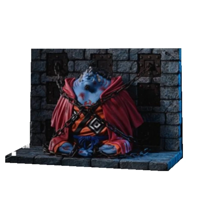 1/6 Gk Dream Studio Prison Series One Piece Jinbe Anime Action Figure Limited Edition Model Garage Kit Statue Toys Gift