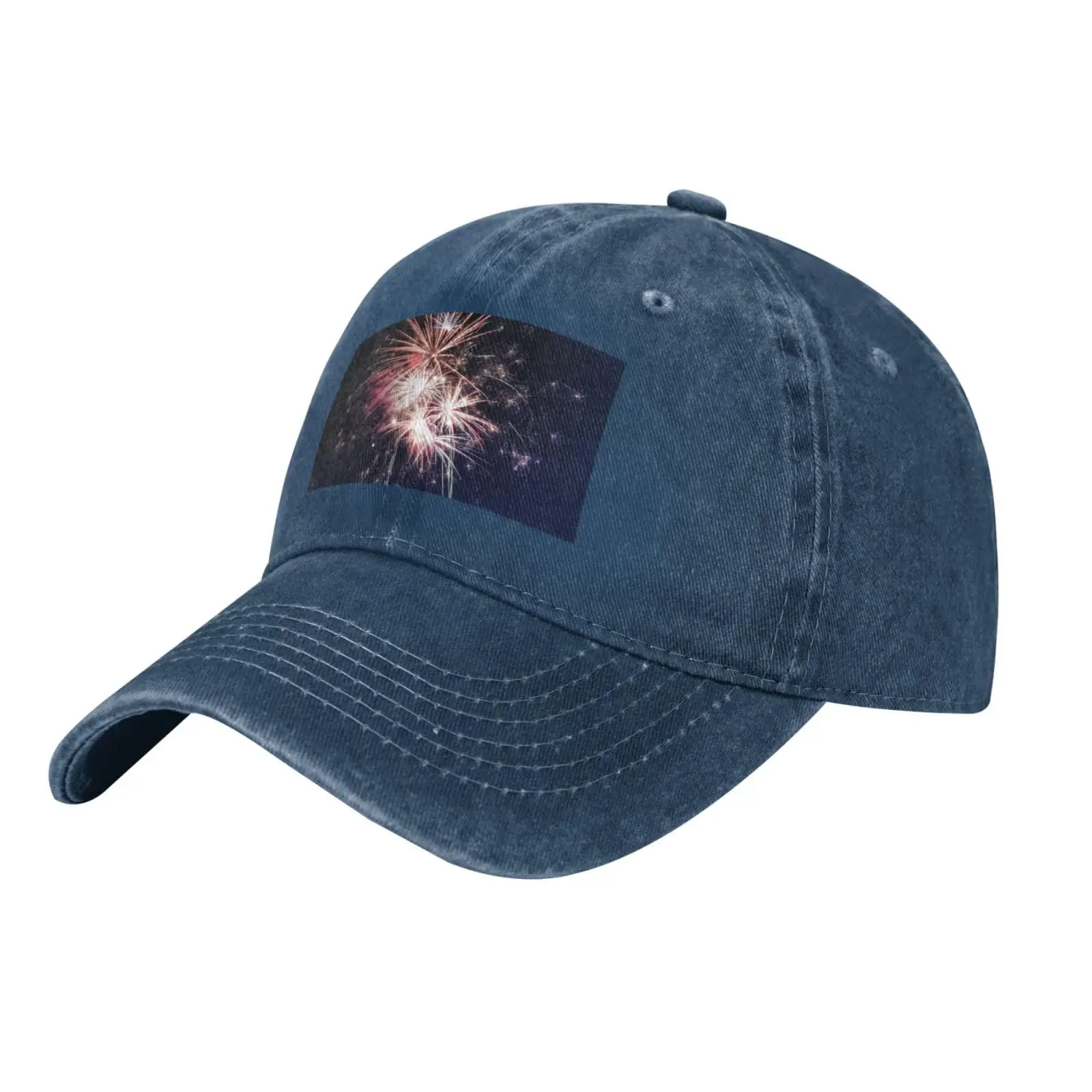 Casquette Baseball Cap Firework Running, Tennis, Golf, Dad Hat Seasons & Outdoor Travel. Trucker Hats for Man Woman