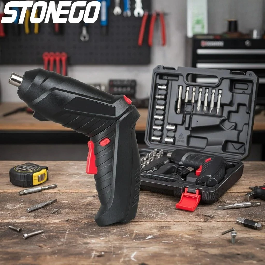 

Аккумуляторная электрическая отвертка 36В с набором из 44 насадок для домашних проектов и DIY