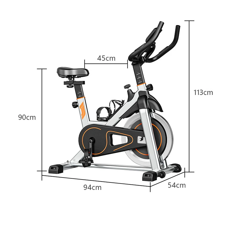 Home & Commercial Spinning Bike LCD Display Weight Loss Indoor Cardio Exercise Fitness Bicycle
