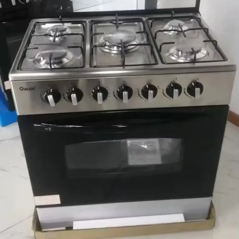 Exportación de Horno de Gas Multifuncional Vertical de 5 Quemadores con Estándares Europeos y Británicos para Comercio Exterior