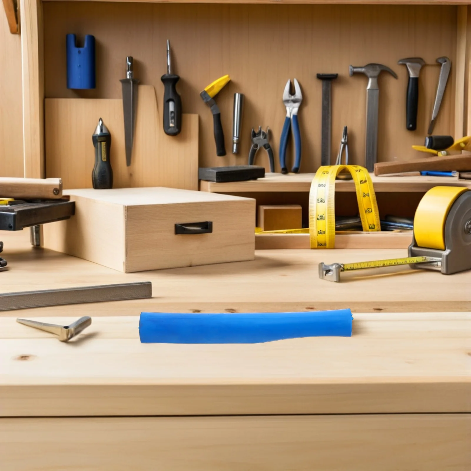 

Blue Rubber Non-Slip Fencing Sword Handle Grip Replacement Epee Ergonomic Handle for Training Practice Competition Fencing Gear