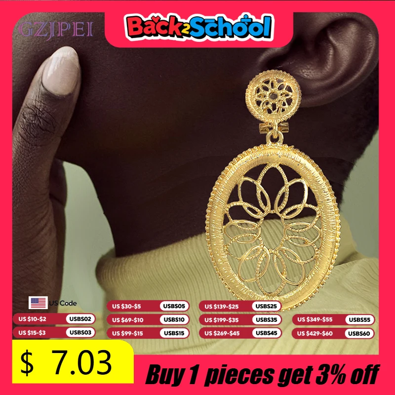 

Earrings For Women Dangle Drop Earrings 18K Gold Plated Fashion Jewelry Wedding Party Accessories 2023 Trending Free Shipping