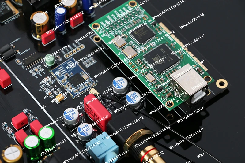 Double ES9038Pro Decoder DAC Lossless Optical Coaxial Decoder 384kHz DSD 512  Support Add Bluetooth 5.0 USB With OLED Display