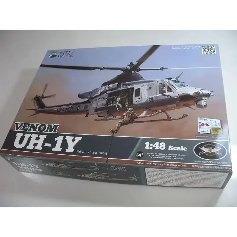 

Kitty Hawk 80124 Venom UH-1Y масштаб 1/48 — набор пластиковых моделей для сборки