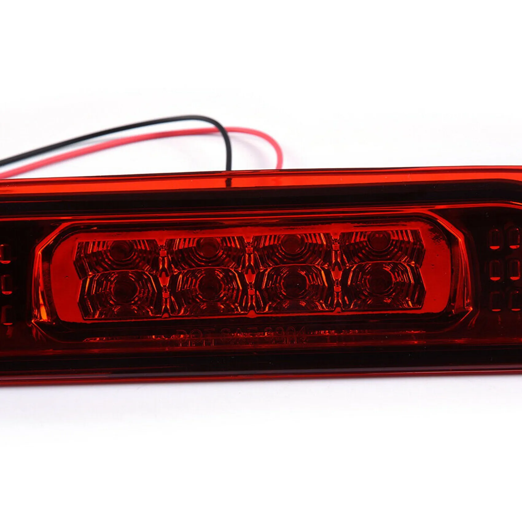 Lâmpada de carga vermelha para 99-04 Jeep Grand Cherokee, 3D LED terceira luz de freio, 55155140AB